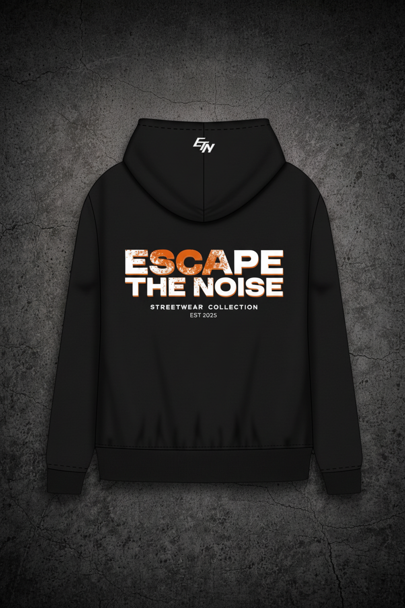 ETN Hoodie - Back on Dark Background